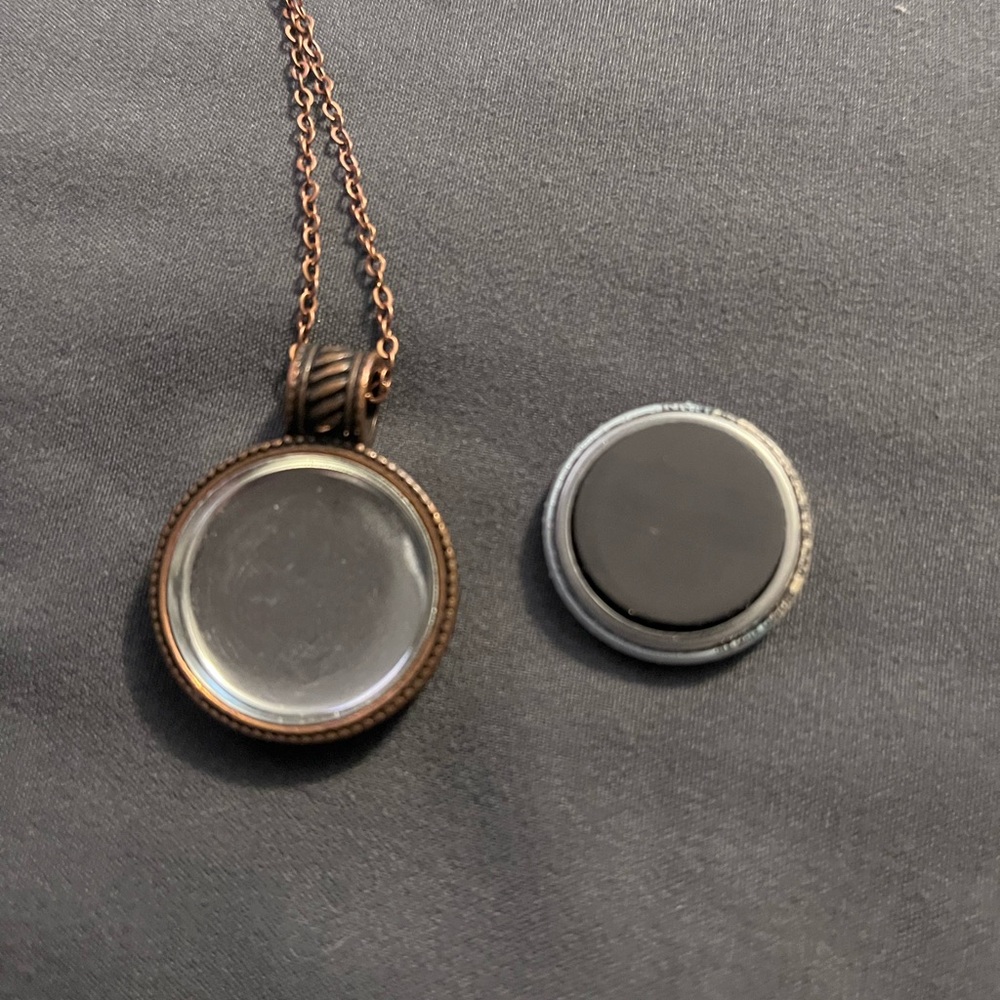 Magnabilities Magnetic beach Insert Pendant necklace vintage interchangeable - Picture 5 of 5